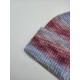 Knitted Cap With Bold Line Gradient Color