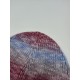 Knitted Cap With Bold Line Gradient Color