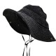 BLACK HIKING HAT